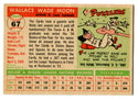 Wally Moon 1955 Topps #67 Card