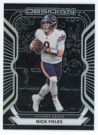 Nick Foles 2020 Panini Obsidian Card #75