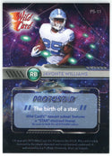 Javonte Williams 2021 Wild Card Alumination Protostar Rookie Card #PS-11