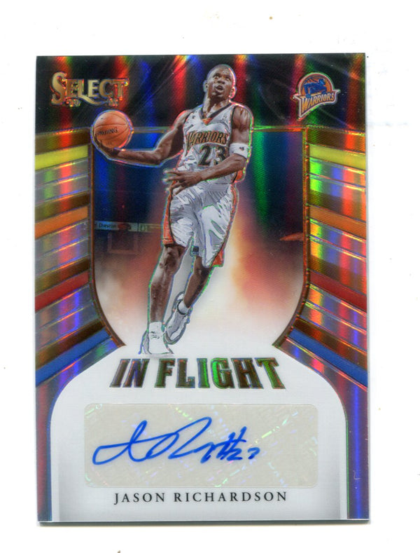 Jason Richardson 2020 Panini Select #IFJRS Autographed Card /249