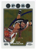 Tim Duncan 2008 Topps Chrome #21