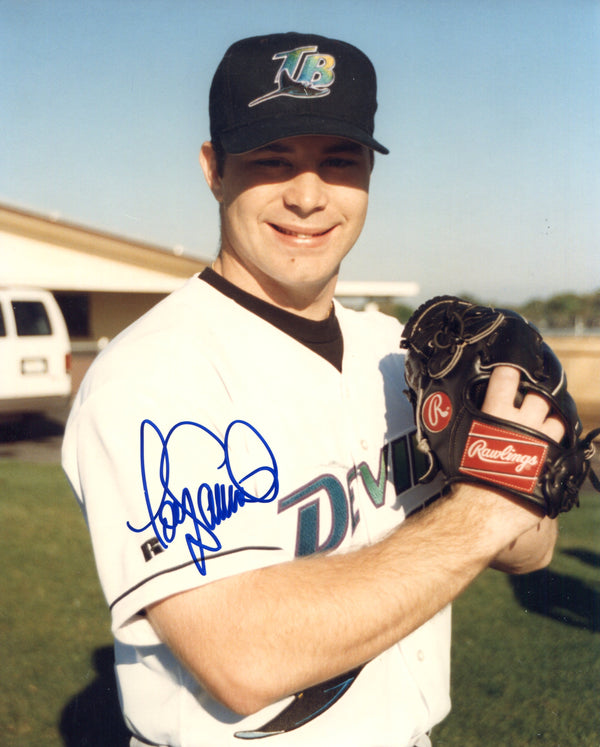 Tony Saunders Autographed 8x10 Photo