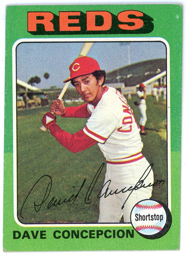 Dave Concepcion 1975 Topps Card #17