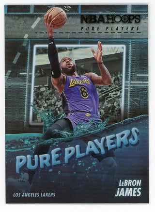 LeBron James 2023-24 Panini Hoops Pure Players #4