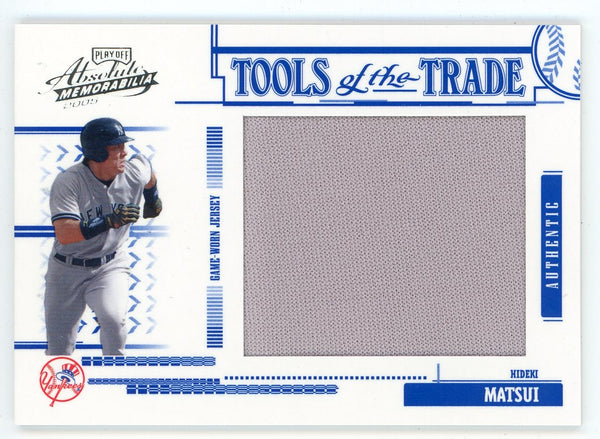 Hideki Matsui 2005 Donruss Absolute Tools of the Trade Patch Relic #TT-125