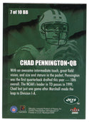 Chad Pennington 2000 Fleer Mystique Big Buzz