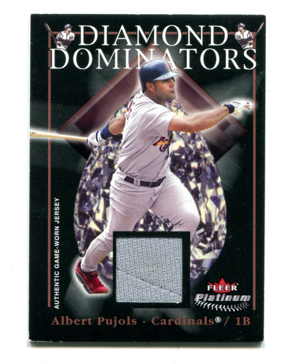 Albert Pujols 2005 Fleer Diamon Dominators #DD/AP Card