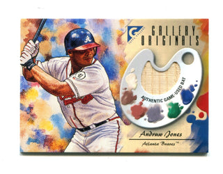 Andrew Jones 2002 Topps Gallery Originals #GO-AJ Card