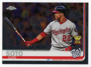 Juan Soto 2019 Topps Chrome All-Star #155 Card