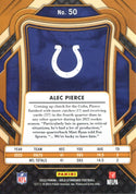 Alec Pierce 2023 Panini Gold Standard Card #50 #4/75