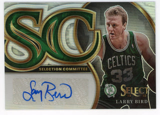 Larry Bird 2022-23 Panini Select Autographed Selection Committee #SCS-LYB