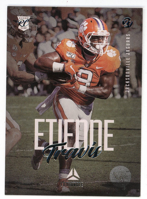 Travis Etienne Jr. 2021 Panini Luminance Rookie Card #146