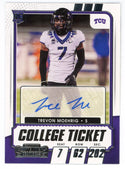 Trevon Moehrig 2021 Panini Contenders Draft Picks Autographed #155