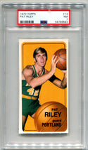 1970 Topps Pat Riley Rookie Card PSA 7