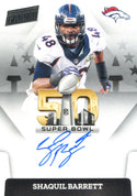 Shaquil Barrett 2022 Panini Autographed Card