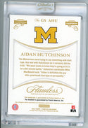 Aidan Hutchinson 2022 Panini Flawless Autographed #GS-AHU