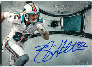 Brian Hartline 2013 Topps Five Star signature patches autographed card /75