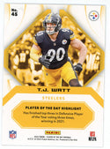 T.J. Watt 2022 Panini Player of the Day #45