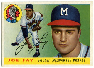 Joe Jay 1955 Topps #134 Card