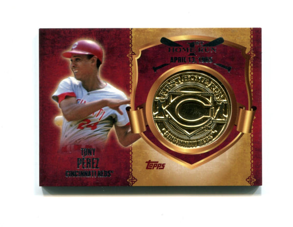 Tony Perez 2015 Topps Commemorative Medallion Coin #FHRM-TP Card