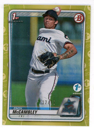 Zach McCambley 2020 Topps 1st Bowman #BD-112