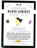 Mario Lemieux 2012 Panini Rookie Anthology Luxury Suite #26  Card