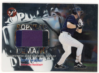 Larry Walker 2002 Topps Popular Demand Patch Relic #PD-LW