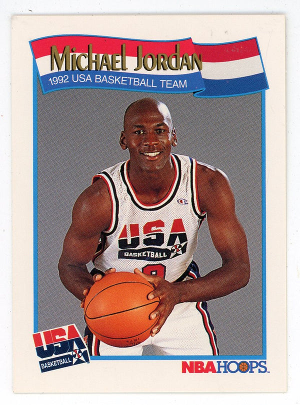 Michael Jordan USA Basketball NBA Hoops 1992 #579