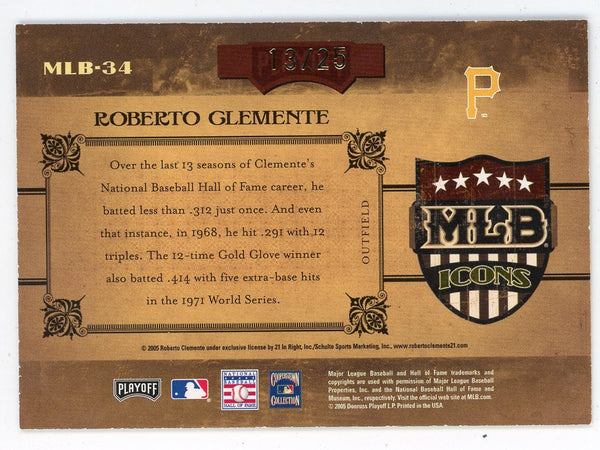 Roberto Clemente 2005 Donruss MLB Icons Century #MLB-34