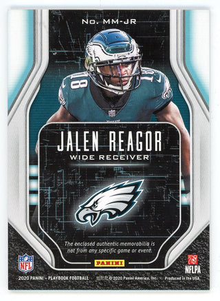 Jalen Reagor 2020 Panini Playoff Mammoth Relic Rookie Card #MM-JR