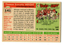 Tom Wright 1955 Topps #141 Card