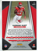 Kareem Hunt 2017 Panini Prizm Silver Rookie Card #253