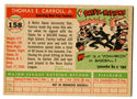 Tom Carroll 1955 Topps #158 Card