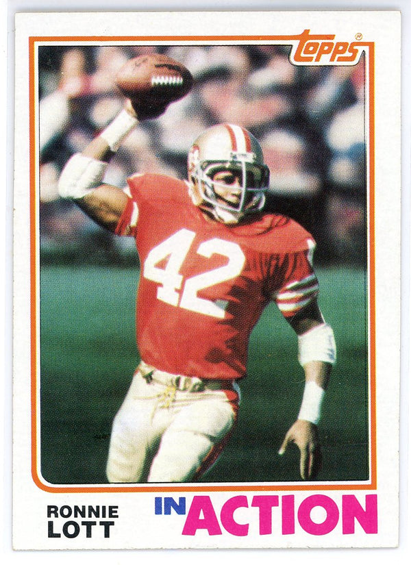 Ronnie Lott 1983 Topps Card #487