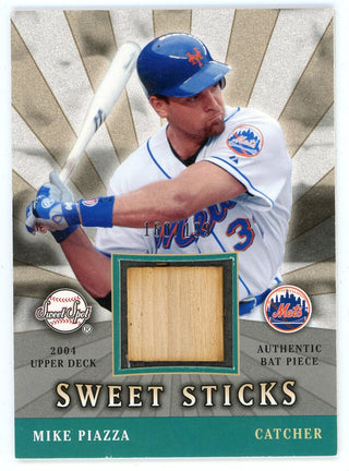 Mike Piazza 2004 Upper Deck Sweet Sticks Bat Relic #SSS-MP