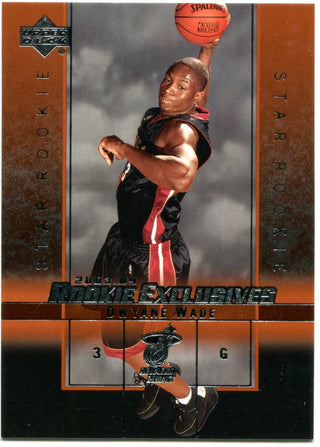 Dwyane Wade 2003-04 Upper Deck Star Rookie Exclusives