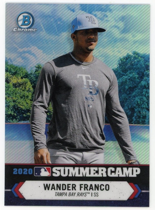 Wander Franco 2021 Topps Bowman Chrome Summer Camp #SC-18 Card