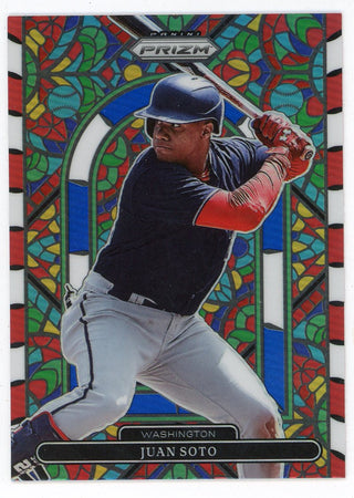 Juan Soto 2022 Panini Prizm Stained Glass #SG-2