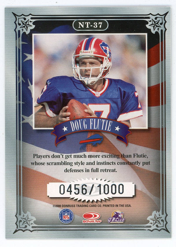 Doug Flutie 2000 Donruss National Treasures #NT-37