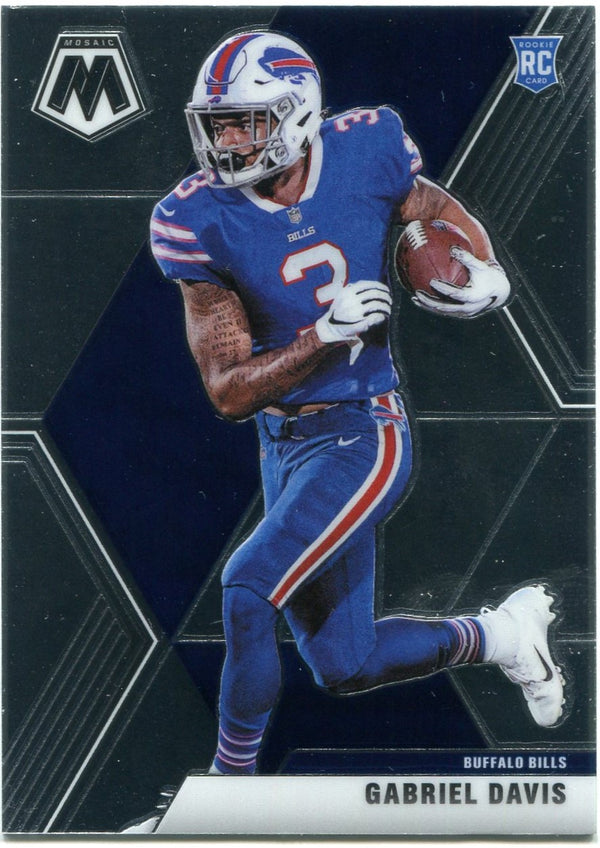 Gabriel Davis Panini Mosaic Rookie 2020