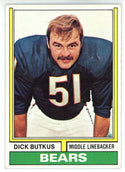 Dick Butkus 1974 Topps Card #230