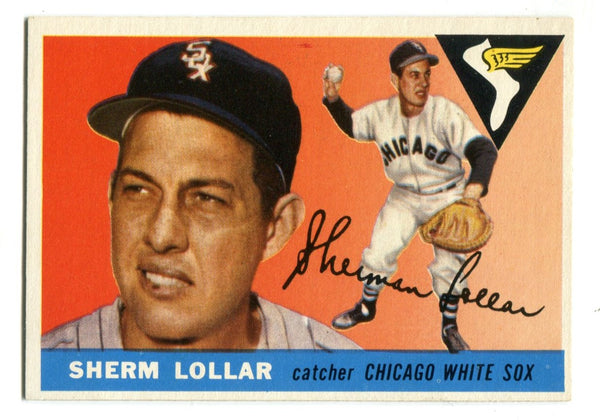 Sherm Lollar 1955 Topps #201 Card