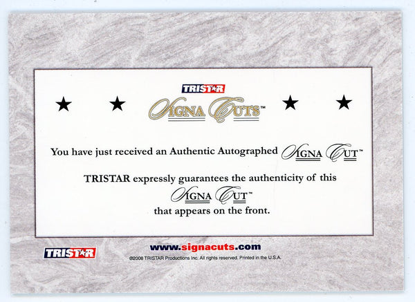 Edwin Encarnacion Autographed 2008 Tristar Signa Cuts