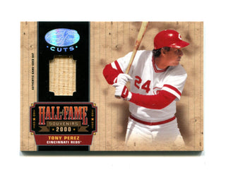 Tony Perez 2004 Donruss Hall of Fame Souvenir #HOF-16 12/25 Card