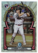 Corbin Carrol 2023 Topps Bowman Chrome Rookie Of The Year Favorites #ROYF-1 Card