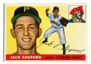 Jack Shepard 1955 Topps #73 Card