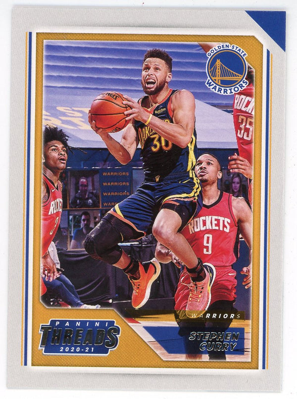 Stephen Curry 2020-21 Panini Chronicles Threads #79