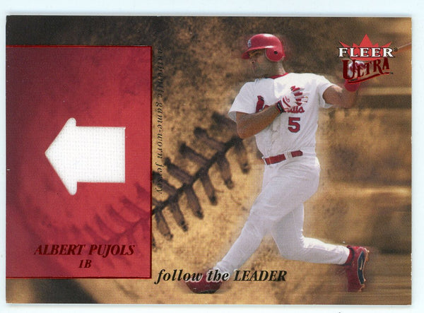 Albert Pujols 2005 Fleer Ultra Patch Relic #FLJ-AP