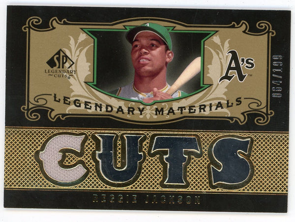 Reggie Jackson 2007 Upper Deck Legendary Materials Cuts Patch Relic #LM-RJ2