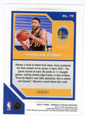 Stephen Curry 2020-21 Panini Chronicles Threads #79